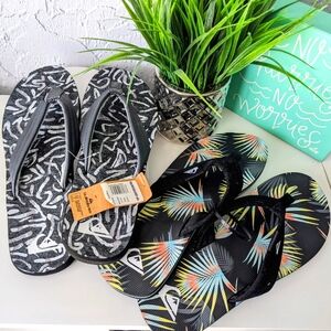 Men's Quicksilver Flip Flop Sandals (2 Pairs) | Size 14